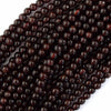 AA Natural Red Garnet Round Beads Gemstone 15