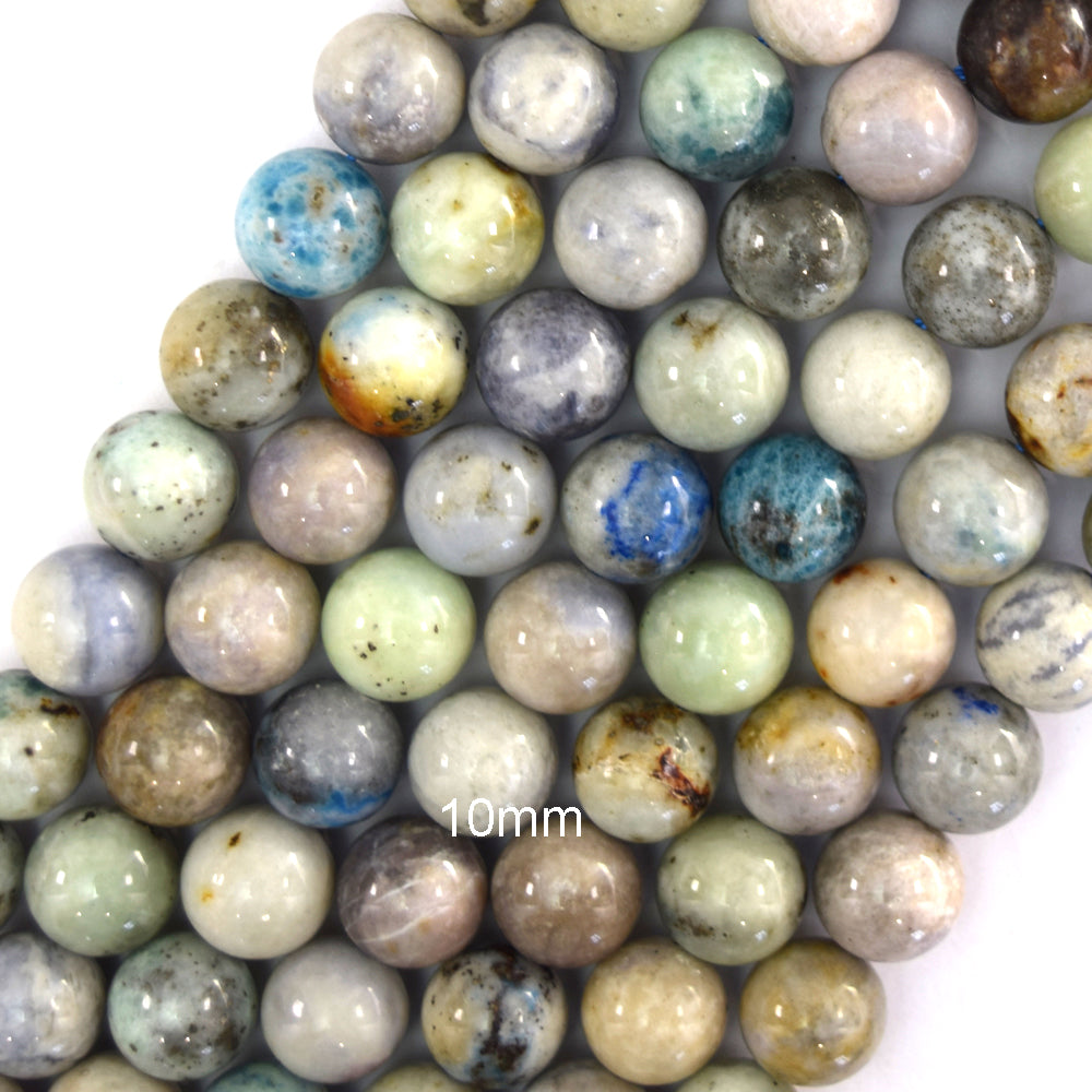 Natural Hackmanite Round Beads Gemstone 15.5" Strand 6mm 8mm 10mm