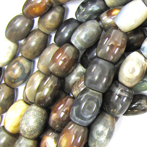 Natural Botswana Agate Round Beads 15.5" Strand 6mm 8mm 10mm 12mm S2