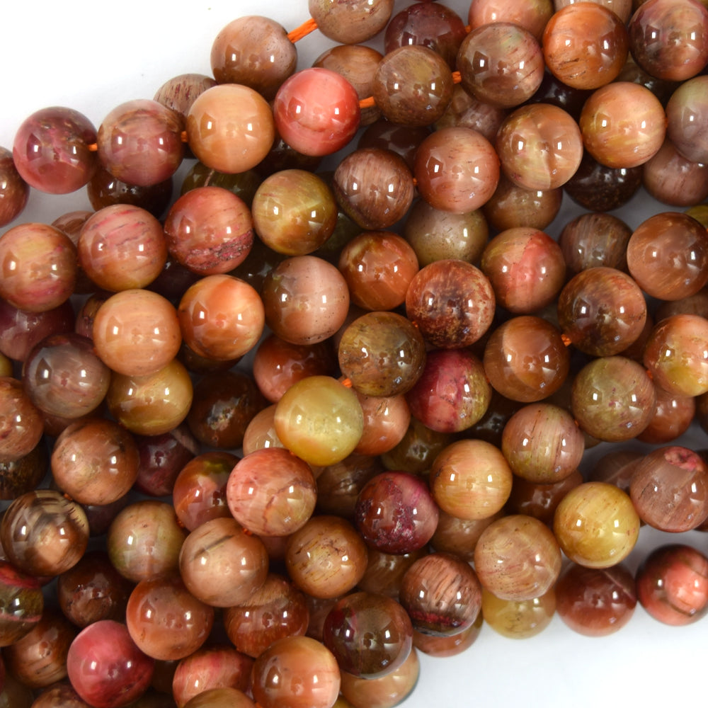 AA Pink Tiger Eye Round Beads Gemstone 15" Strand 4mm 6mm 8mm 10mm 12mm