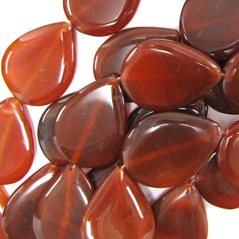 AA Faceted Red Carnelian Round Beads Gemstone 14" Strand S2 6mm 8mm 10mm