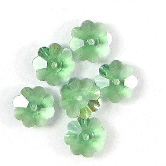 6 8mm Swarovski crystal 3700 margarita erinite