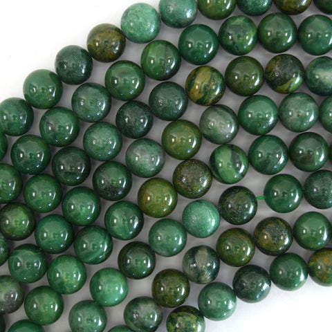 6mm faceted watermelon tourmaline jade round beads 15" strand