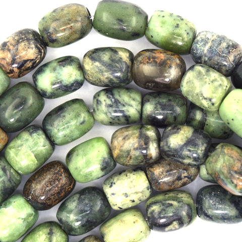 Natural Green Kambaba Jasper Round Beads 15" Strand 4mm 6mm 8mm 10mm 12mm