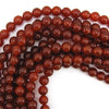 AA Red Carnelian Round Beads Gemstone 15