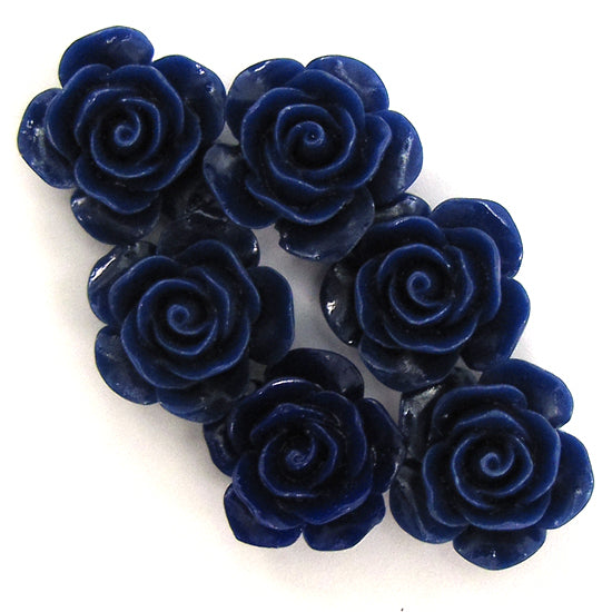 15mm synthetic coral carved rose flower beads 15