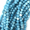 Blue Larimar Quartz Round Beads Gemstone 15
