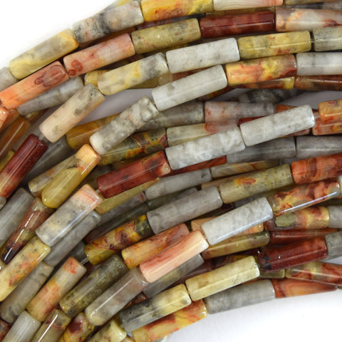 6mm faceted petrified wood agate round beads 15" strand S1