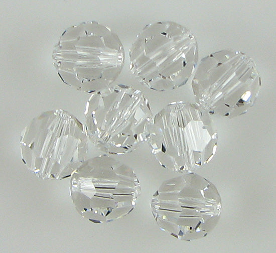 8 8mm Swarovski crystal round 5000 Crystal beads