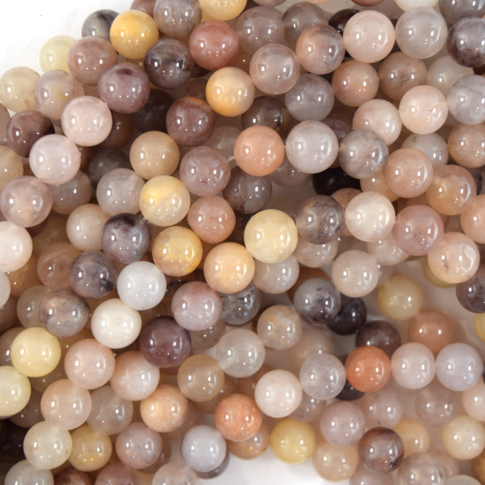 Natural Lavender Crystal Quartz Round Beads Gemstone 15" Strand 6mm 8mm 10mm