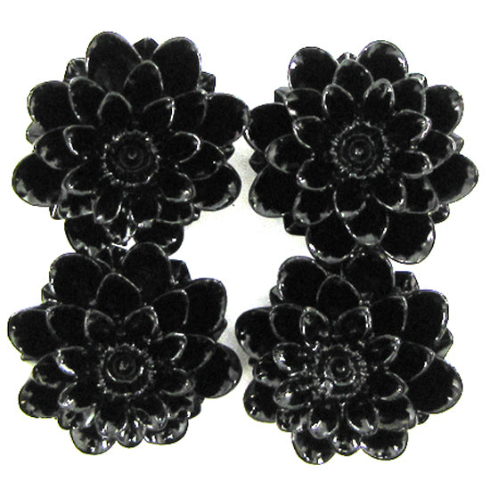 18mm synthetic coral chrysanthemum flower beads 15