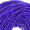 3mm faceted blue jade rondelle beads 14.5