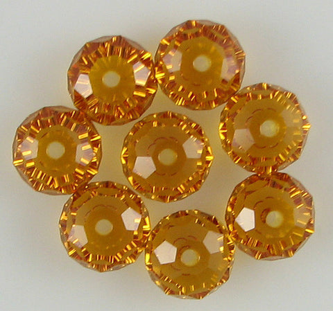 14mm clear crystal quartz flat oval beads 15.5" strand