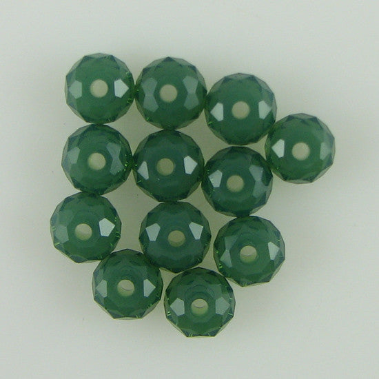 12 6mm Swarovski crystal rondelle 5040 Palace Gr Opal