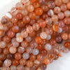 AA Natural Red African Agate Round Beads Gemstone 15.5