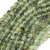 Natural Green Prehnite Round Beads Gemstone 15.5