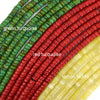 2x4mm Natural Various Gemstones Heishi Disc Beads 15