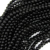 AA Black Onyx Round Beads 15