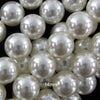 White Shell Pearl Round Beads 15