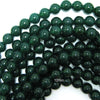 AA Green Onyx Round Beads Gemstone 14.5