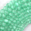 Genuine Green Selenite Round Beads Gemstone 15.5