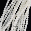 White Mother Of Pearl MOP Round Beads 15.5