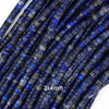 Natural Blue Lapis Lazuli Heishi Disc Beads Gemstone 15
