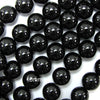 AA Black Onyx Round Beads 15