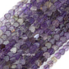 6mm Natural Various Gemstones Heart Beads 15