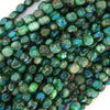 5x7mm Sea Sediment Jasper Pebble Nugget Beads 15
