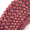 AA Natural Pink Rhodonite Round Beads Gemstone 15