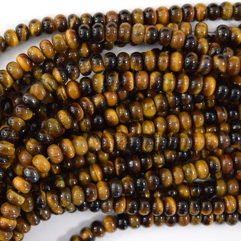 Natural Faceted Tiger Eye Round Beads Gemstone 14.5"Strand 4mm 6mm 8mm 10mm 12mm