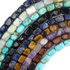 6x9mm Various Gemstones Pebble Nugget Beads 15