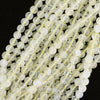 Natural Lemon Quartz Round Beads Gemstone 15