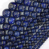 Blue Lapis Lazuli Round Beads 15