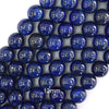 Blue Lapis Lazuli Round Beads 15