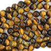 Natural Tiger Eye Round Beads Gemstone 15