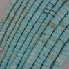 Cream Blue Turquoise Heishi Disc Beads Gemstone 15.5