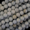 AA Natural Light Blue Chatoyant Celestite Round Beads 15.5