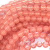 Cherry Quartz Round Beads Gemstone 15