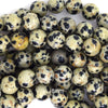 Natural Dalmatian Jasper Round Beads Gemstone 14.5