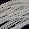 White Jade Round Beads Gemstone 15
