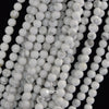 Natural White Howlite Round Beads Gemstone 15