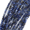 Natural Blue Sodalite Round Beads Gemstone 15