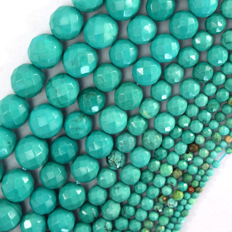 Brown Matrix Blue Turquoise Round Beads 15.5" Strand 2mm 4mm 6mm 8mm 10mm 12mm