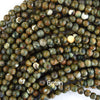 Natural Rainforest Green Rhyolite Jasper Round Beads 15