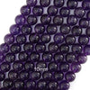 Natural Purple Amethyst Round Beads Gemstone 15