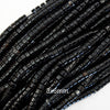Black Onyx Heishi Disc Beads Gemstone 15