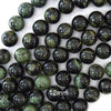 Natural Green Kambaba Jasper Round Beads Gemstone 15