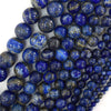 Natural Blue Lapis Lazuli Round Beads 15